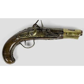 European Flintlock Pistol