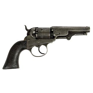 J.M. Cooper Pocket Model Revolver, 2nd Model / 2nd Variation