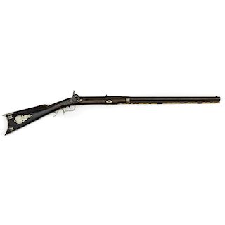 Percussion Half-stock Rifle by H.F. Palmer