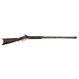 Pecussion Double Rifle by WM. Wingert