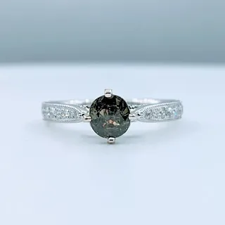 Natural Alexandrite & Diamond Fashion Ring