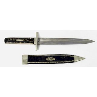 Spear Point Bowie Knife by F. Ward B4* ANY Brand