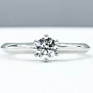 Tiffany & Co. Brilliant Diamond Solitaire Engagement Ring - Platinum