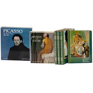 Libros sobre Arte Europeo. Picasso the early years 1881 - 1907 / Historia de la Pintura. Piezas: 6.