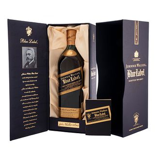 Johnnie Walker. Blue Label. Blended. Scotch Whisky. En presentación de 750 ml.