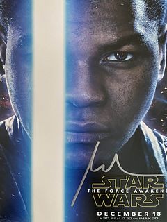 Star Wars: The Force Awakens John Boyega
signed movie photo