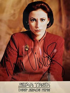 Star Trek: Deep Space Nine
Nana Visitor signed photo