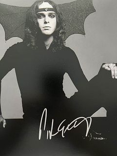 Peter Gabriel signed photo