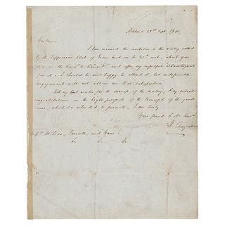 Henry Clay Autograph Letter Signed