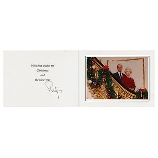 Prince Philip Signed Christmas Card (2006)