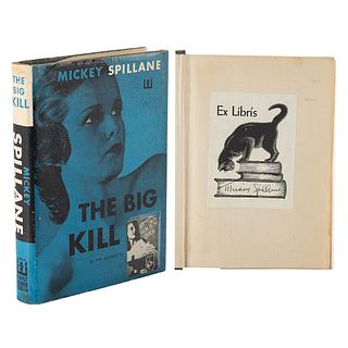 Mickey Spillane Signed Book