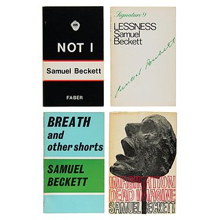 Samuel Beckett (4) Signed Books
