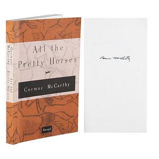 Cormac McCarthy Signed Book
