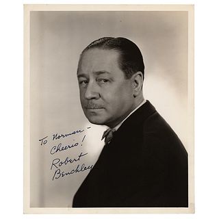 Robert Benchley Signed Photograph