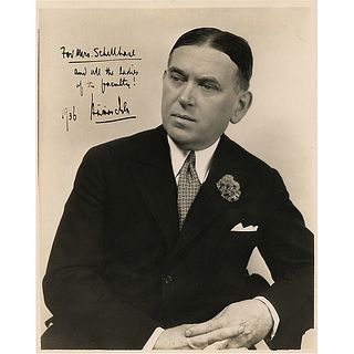 H. L. Mencken Signed Photograph