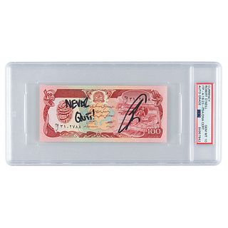 Rob O&#39;Neill Signed Currency - PSA GEM MT 10