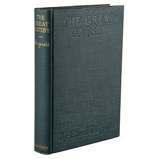 F. Scott Fitzgerald: The Great Gatsby (First Edition)