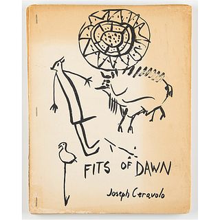 Joseph Ceravolo: Fits of Dawn (First Edition)