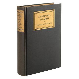 Ernest Hemingway: A Farewell to Arms (First Edition)