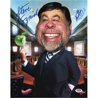 Apple: Steve Wozniak and Ronald Wayne Signed Photograph