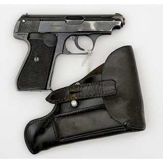 **German Sauer 38H Semi-Automatic Pistol With Matching Holster & Magazines