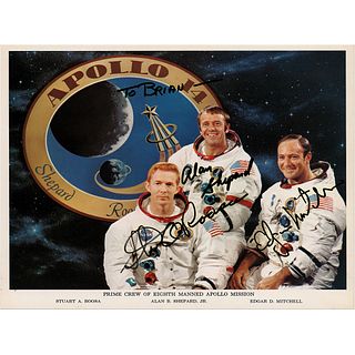 Apollo 14 Signed Photograph