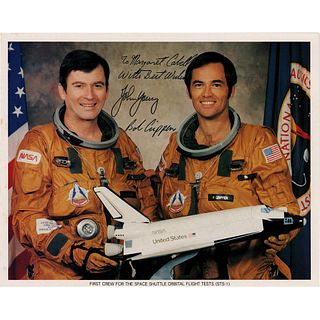 STS-1 Signed Photograph