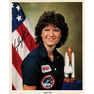 Sally Ride Signed Photograph