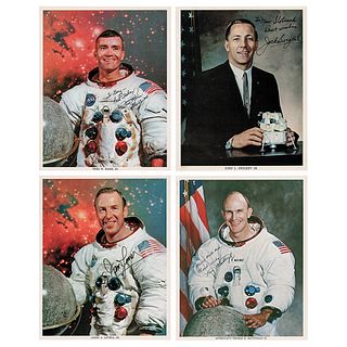 Apollo 13 (4) Signed Photographs