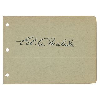 Ed Walsh Signature