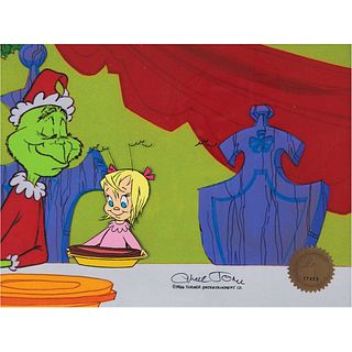 Cindy Lou Who production cel from Dr. Seuss&#39; How the Grinch Stole Christmas