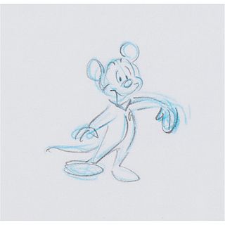 Mickey Mouse production drawings by Mark Henn