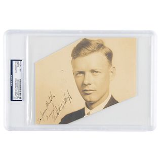 Charles Lindbergh Signed Photograph