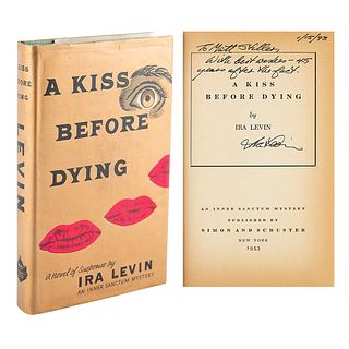 Ira Levin Signed Book and Typed Letter Signed