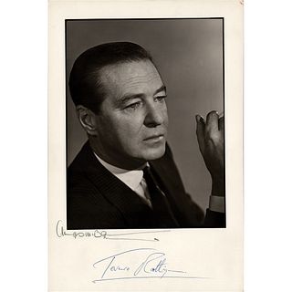 Terence Rattigan Signed Photograph by Angus McBean