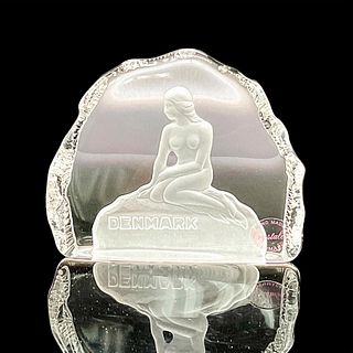 Crystalex Glass Travel Souvenir Paperweight