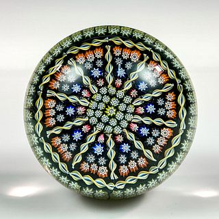 Perthshire Millefiori Art Glass Paperweight