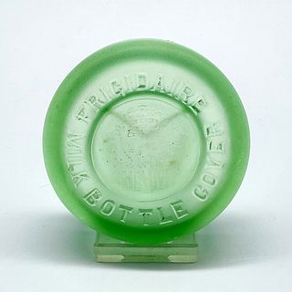 Frigidaire Uranium Glass Milk Bottle Cover