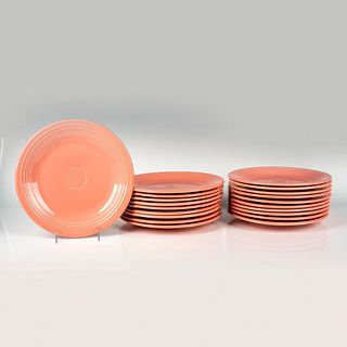 20pc Set of Fiesta Rose Dinner Plates