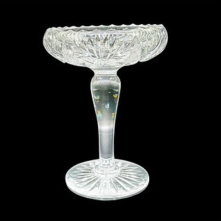 Vintage American Glass Cut Compote Bowl