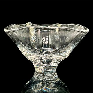 Vintage Steuben Crystal Clover Shaped Bowl