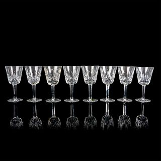 8pc Waterford Crystal Claret Wine Glasses, Lismore