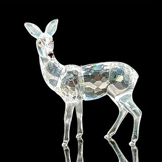 Swarovski Crystal Figurine, Doe/Deer