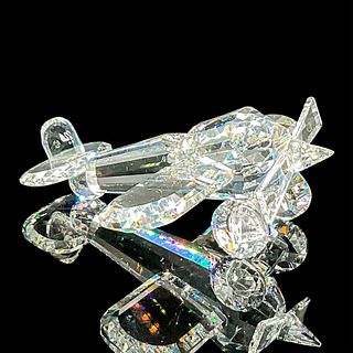 Swarovski Silver Crystal Figurine, Airplane