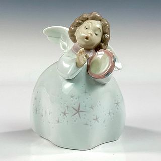 Little Angel With Tambourine 1006530 - Lladro Porcelain Figurine