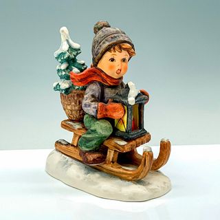 Goebel Hummel Porcelain Figurine, Ride into Christmas
