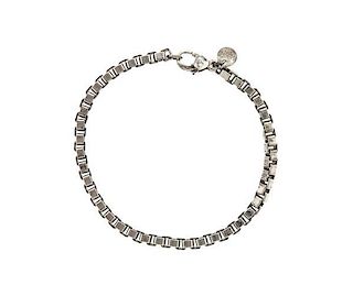 Tiffany &amp; Co Sterling Silver Venetian Link Bracelet