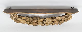 Louis XVI Style Carved Giltwood Wall Bracket