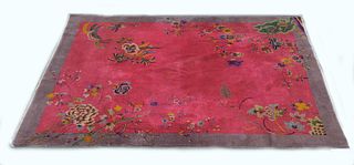 Chinese Art Deco Nichols Type Carpet
