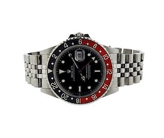 Rolex GMT-Master II Stainless Chronometer Watch Ref 16710